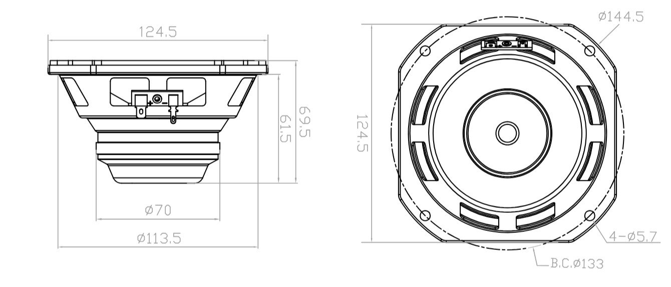 05W32-8CNX Mechanical Drawing